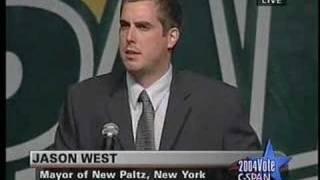 Green Party 2004 Convention - Jason West, Scott McClarty