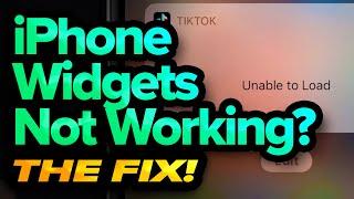 iPhone Widgets Not Working? Here's The Fix!