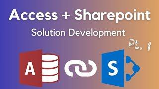 Creating and Linking to SharePoint Lists from MS Access | Access + SharePoint Development - Pt 1