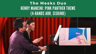 "Pink Panther" Theme by Henry Mancini (arr. 4-hands piano by Siskind)