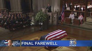 Former President George H.W. Bush Honored In State Funeral