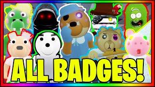 How to get ALL 13 BADGES + "DEEP CAUSES" BADGE in ACCURATE PIGGY ROLEPLAY! || Roblox