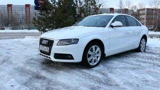 2008 Ауди А4 2.0 TDI. Обзор (интерьер, экстерьер, двигатель).