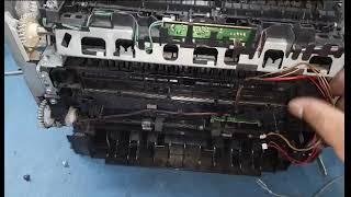 How to fix hp laserjet pro m202dn  Paper jam both side printing in fuser area fix 100%