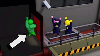 We ARRESTED Players In Gang Beasts | Trapping Players Behind Doors