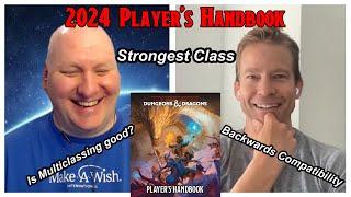 Chris and Colby (D4 Deep Dive) discuss the NEW PHB 2024 D&D 5.24