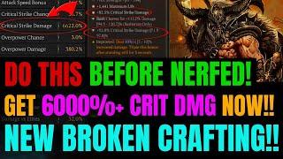DO THIS BEFORE ITS NERFED!! Get 6000%+ Crit Strike DMG Using NEW Tempering Trick!