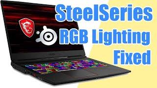 MSI RGB Keyboard Lighting FIX SteelSeries Engine 3 Resolved - ParadiseBizz