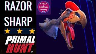 Razor Sharp 3 Stars Primal Hunt ( Kill a Titanis aka Terror Bird) Quest 2