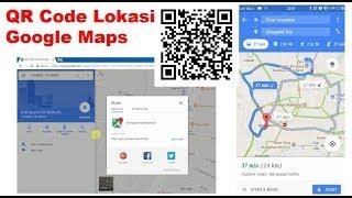 Membuat QR Code dari Lokasi Google Maps