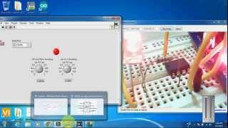 Operational amplifier as comparator LM358