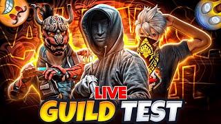 FREE FIRE LIVE GUILD TEST IS ON