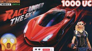 1000 UC Super Car Crate Opening - SSC Tuatara bgmi crate opening | royal pass giveaway