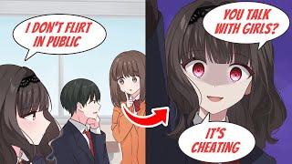 【Manga】My Yandere Girlfriend Acts Cool in Front of Others but She's Exclusive when nobody is around