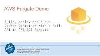 Run Docker Containers using AWS ECS Fargate with a Load Balancer