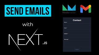 How to Send Emails with Next JS and Nodemailer