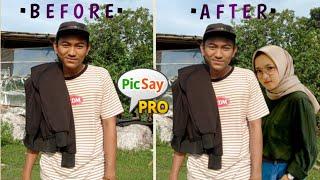 Tutorial Edit Foto Di Picsay Pro Untuk Pemula #PART1