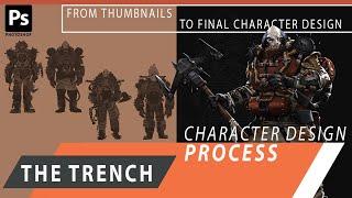 Full Character design process(From Reference to Final Design)