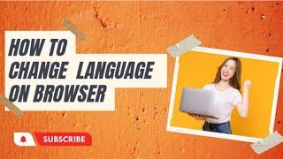 How To Change Language On Yandex Browser || Easy Way To Change Language