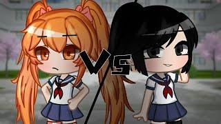 「Epic Rap Battle Of Akademi 」Ayano Vs osana part 1 || gcmv