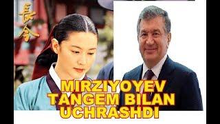 MIRZIYOYEV TANGEM BILAN UCHRASHDI