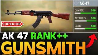 BEST AK 47 RANK BUILD FOR CALL OF DUTY MOBILE | AK 47 GUNSMITH COD MOBILE |