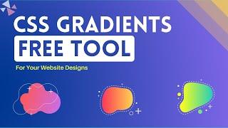 Free CSS Gradient Tool — Generator, Maker, and Background | Linear Gradients, Radial Gradients