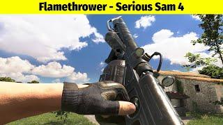 Flamethrower [Resource Weapon] - Serious Sam 4