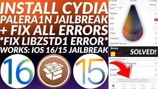 [UPDATED] How to Install Cydia iOS 16/15 on Palera1n Jailbreak & Fix All Errors | Full Easy Guide