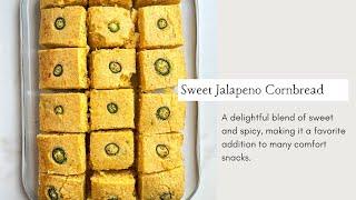 Sweet Jalapeño Cornbread: A Perfectly Balanced Blend of Sweet and Spicy | Cooking with Zahra