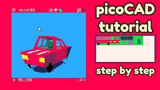 picoCAD Step by Step Tutorial