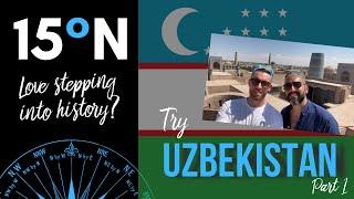 UZBEKISTAN || Silk Road Part 1 - travel vlog (Tashkent, Khiva, Khwarezm Fortresses) 15 Degrees North