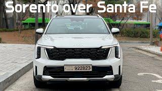 Почему я выбрал Kia Sorento HEV Facelift (Hybrid) AWD 2025 года вместо Hyundai Santa Fe