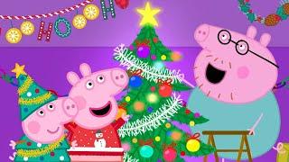  Putting up Christmas Tree with Peppa Pig