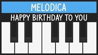 How to play Happy Birthday to You - Melodica Tutorial - Feliz Cumpleaños