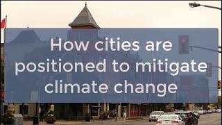 How cities are positioned to mitigate climate change