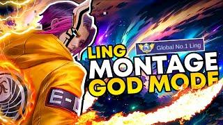 LING MONTAGE Eps 13 - LING GOD MODE FASTHAND SATISFYING COMBO • Top 1 Global Ling Mobile Legends