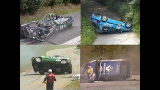 CRASH COMPILATION | 1999 - 2006 | BIG CRASH RALLY HILLCLIMB SALITA | BY BELLUNOVIDEO