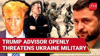 Trump To Cut Ukraine's Last Lifeline? 'Entire Frontline Will Collapse...' | Aide's Big Threat