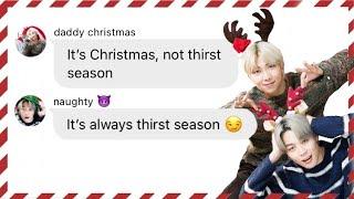 BTS TEXTS ► Merry Thirstmas (A Bangtastic Christmas pt. 1)