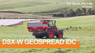 Rozsiewacze dyskowe Kubota DSX-W GEOSPREAD iDC | #Kubota 2024