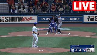 MLB LIVE New York Yankees vs Toronto Blue Jays - 27th June 2024 | MLB Full Game - MLB 24