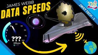 How fast can the James Webb Space Telescope send data? | JWST Tech Series: 1 | TechaHertz