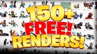 The *BEST* FREE Fortnite Render Pack (Google Drive) PC/Mobile