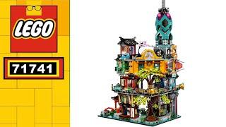 Building instructions for 71741 -  Ninjago® City Gardens @BrainyNerd