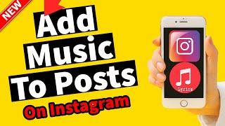 How to Add Music to your Instagram Feed Posts ( 2024 Update)