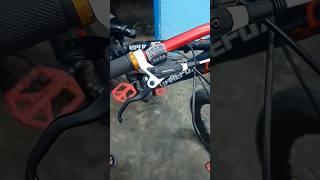 Shimano Hydraulic Disc Brakes Installation in firefox viper #cycle #mtb #shortvideo