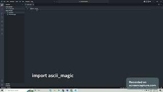 Convert images to ascii characters with ASCII_MAGIC library (have color) | Python | VS Code | Vadata