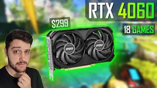 RTX 4060 - Is it a Good Deal at $299? - Gameplay Benchmarks