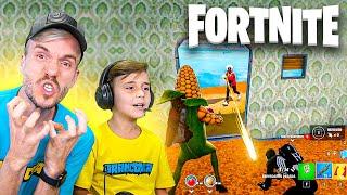 PASSEI NERVOSO NO FORTNITE - Família Brancoala Games